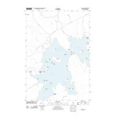 2011 Map of Big Lake, 2011 Print