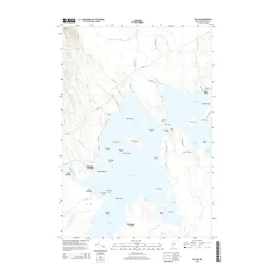 2014 Map of Big Lake, 2014 Print