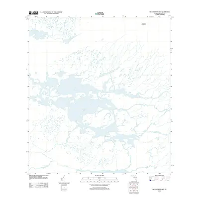 2012 Map of Big Lostmans Bay, 2012 Print