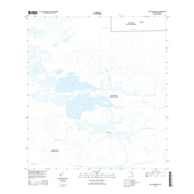 2015 Map of Big Lostmans Bay, 2015 Print
