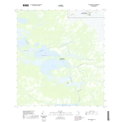 2021 Map of Big Lostmans Bay, 2021 Print
