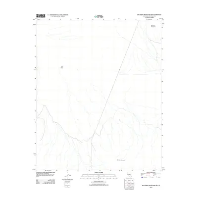 2012 Map of Big Maria Mountains NW, 2012 Print
