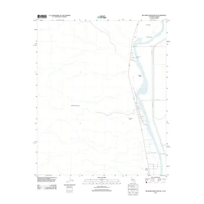 2012 Map of Big Maria Mountains SE, 2012 Print
