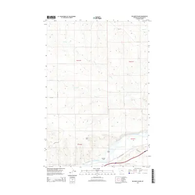 2014 Map of Big Marys Island, 2014 Print