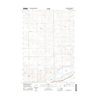 2017 Map of Big Marys Island, 2017 Print