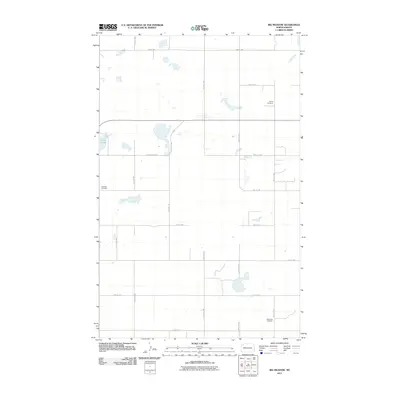 2011 Map of Big Meadow, 2011 Print
