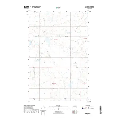 2017 Map of Big Meadow, 2017 Print