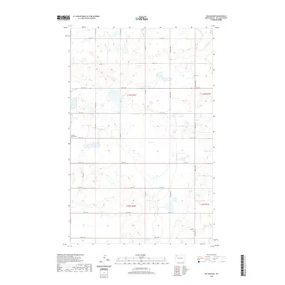 2020 Map of Big Meadow, 2020 Print
