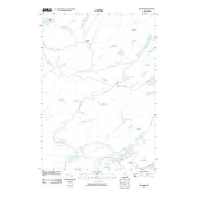 2010 Map of Big Moose, 2010 Print