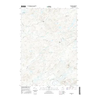 2016 Map of Big Moose, 2016 Print