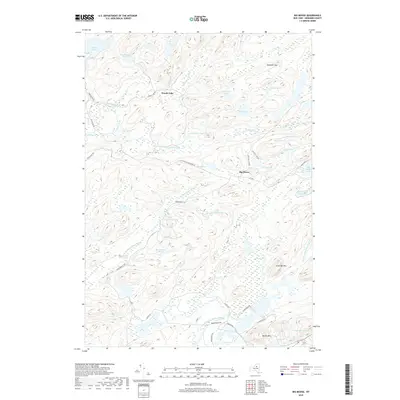 2019 Map of Big Moose, 2019 Print