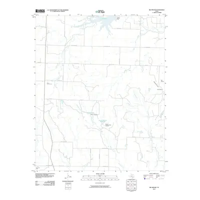 2010 Map of Big Mound, 2010 Print