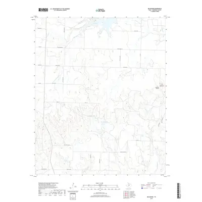 2019 Map of Big Mound, 2019 Print