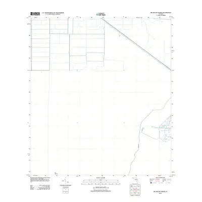 2012 Map of Big Mound North, 2012 Print