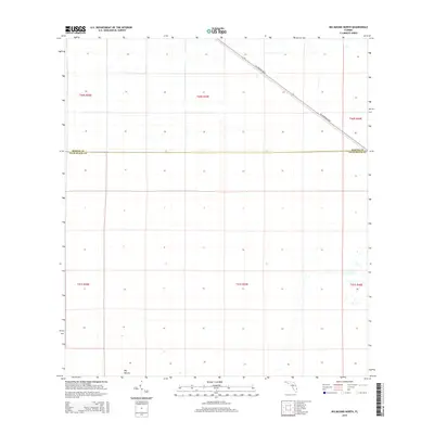 2015 Map of Big Mound North, 2015 Print