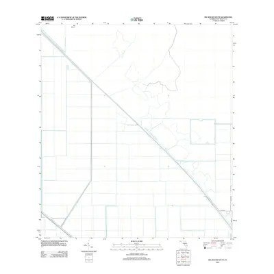 2012 Map of Big Mound South, 2012 Print