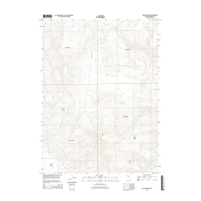 2015 Map of Big Mountain, 2015 Print