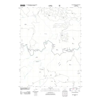 2011 Map of Big Narrows, 2011 Print
