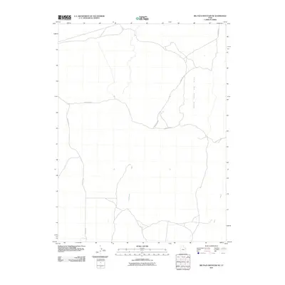 2011 Map of Big Pack Mountain NE, 2011 Print