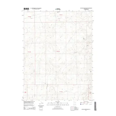 2014 Map of Big Pack Mountain NE, 2014 Print