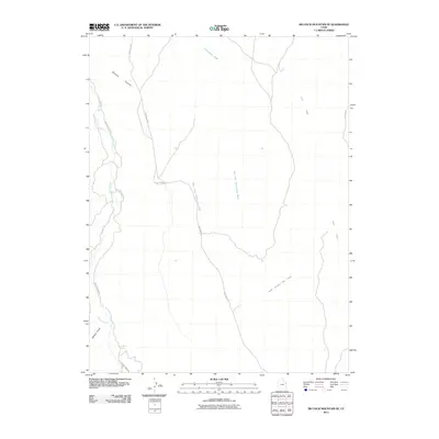 2011 Map of Big Pack Mountain SE, 2011 Print