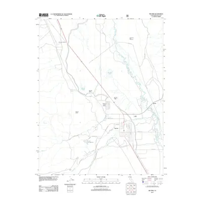 2012 Map of Big Pine, 2012 Print