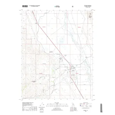 2018 Map of Big Pine, 2018 Print