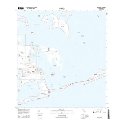 2015 Map of Big Pine Key, 2015 Print