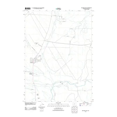 2012 Map of Big Piney East, 2012 Print