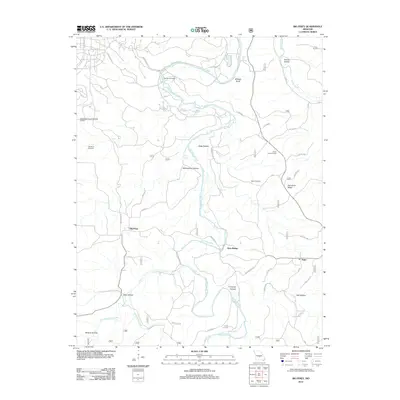 2012 Map of Big Piney, 2012 Print