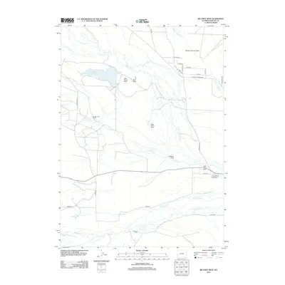 2012 Map of Big Piney West, 2012 Print