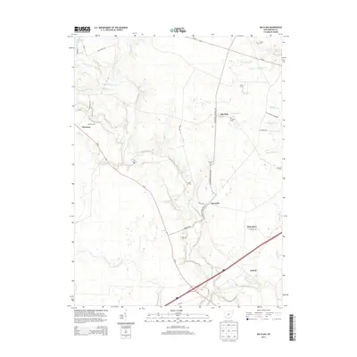 2013 Map of Big Plain, 2013 Print