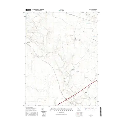 2016 Map of Big Plain, 2016 Print