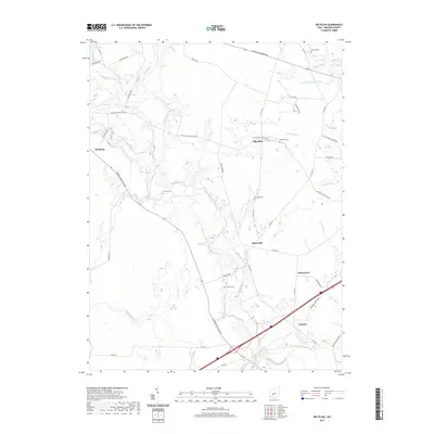 2019 Map of Big Plain, 2019 Print