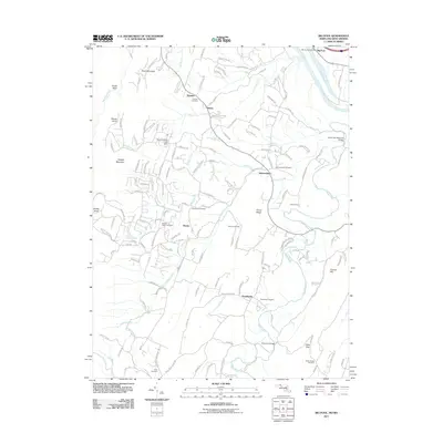 2011 Map of Big Pool, 2011 Print