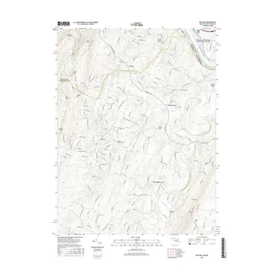 2016 Map of Big Pool, 2016 Print