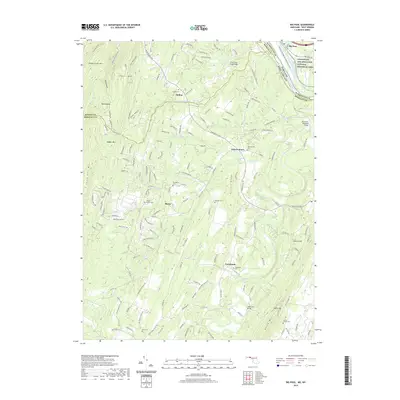 2019 Map of Big Pool, 2019 Print