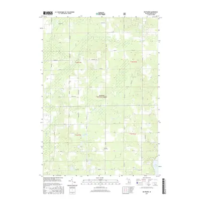 2017 Map of Big Prairie, 2017 Print