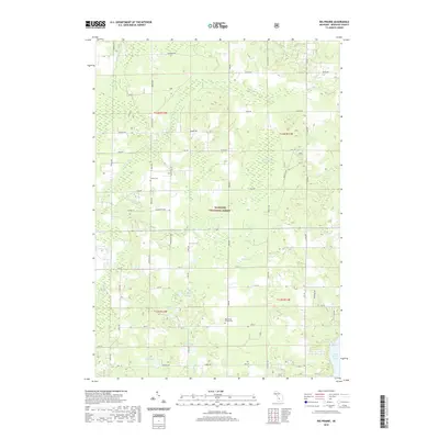 2019 Map of Big Prairie, 2019 Print