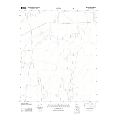 2011 Map of Big Pug Tank, 2011 Print