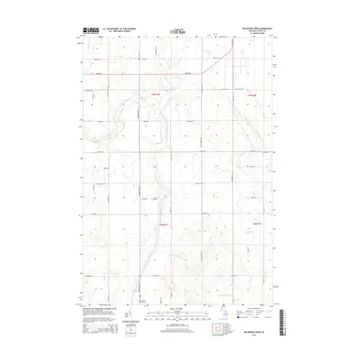 2014 Map of Big Ravine Creek, 2014 Print