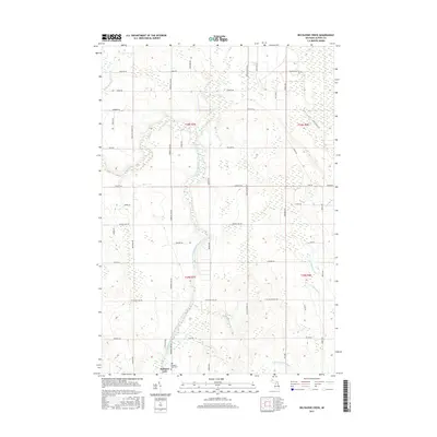 2017 Map of Big Ravine Creek, 2017 Print
