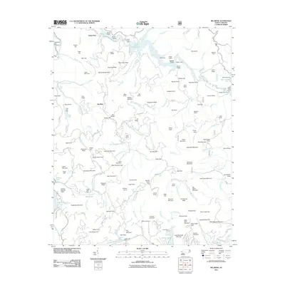 2011 Map of Big Ridge, 2011 Print