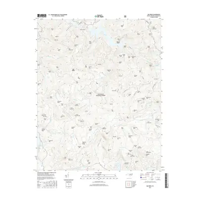 2016 Map of Big Ridge, 2016 Print
