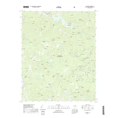 2019 Map of Big Ridge, 2019 Print