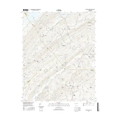 2016 Map of Big Ridge Park, 2016 Print