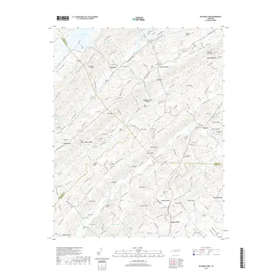 2019 Map of Big Ridge Park, 2019 Print