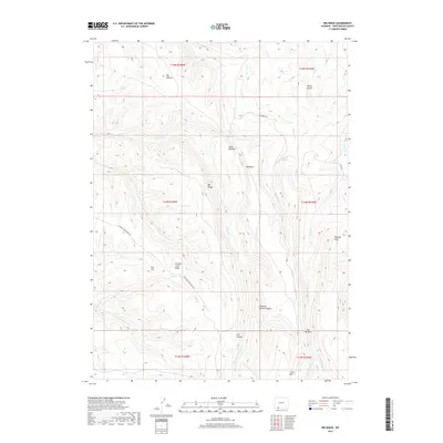 2017 Map of Big Ridge, 2017 Print