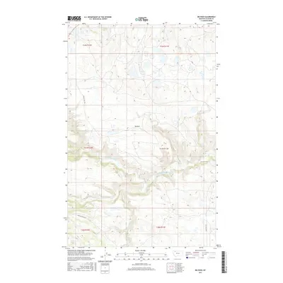 2017 Map of Big Rock, 2017 Print