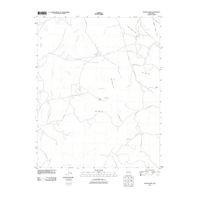 2010 Map of Big Rock Hill, 2010 Print